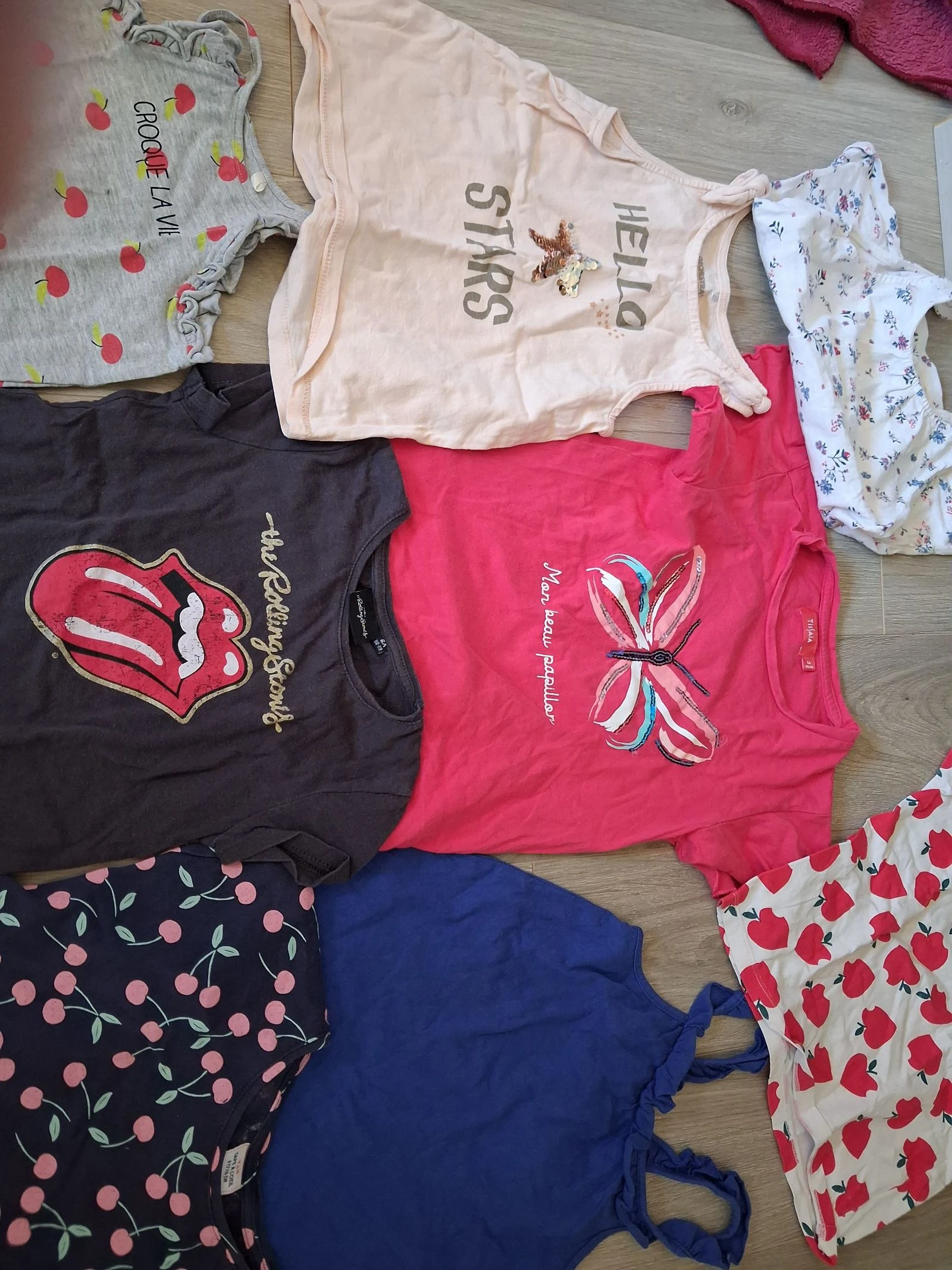 Tee shirt fille 5 6 ans  – photo 4